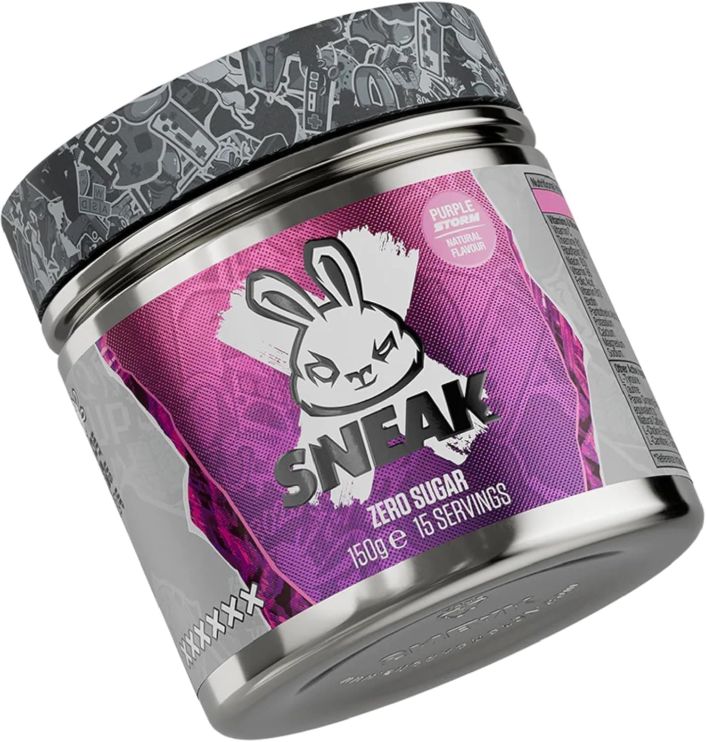SNEAK Purpelsturm Gaming Booster – 150g, 15 Portionen